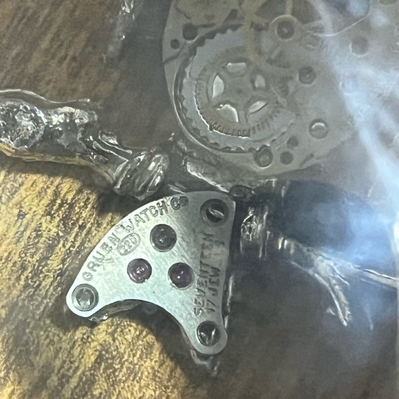 Steampunk Owl Watch Parts Gears Necklace - Picture 12 of 12